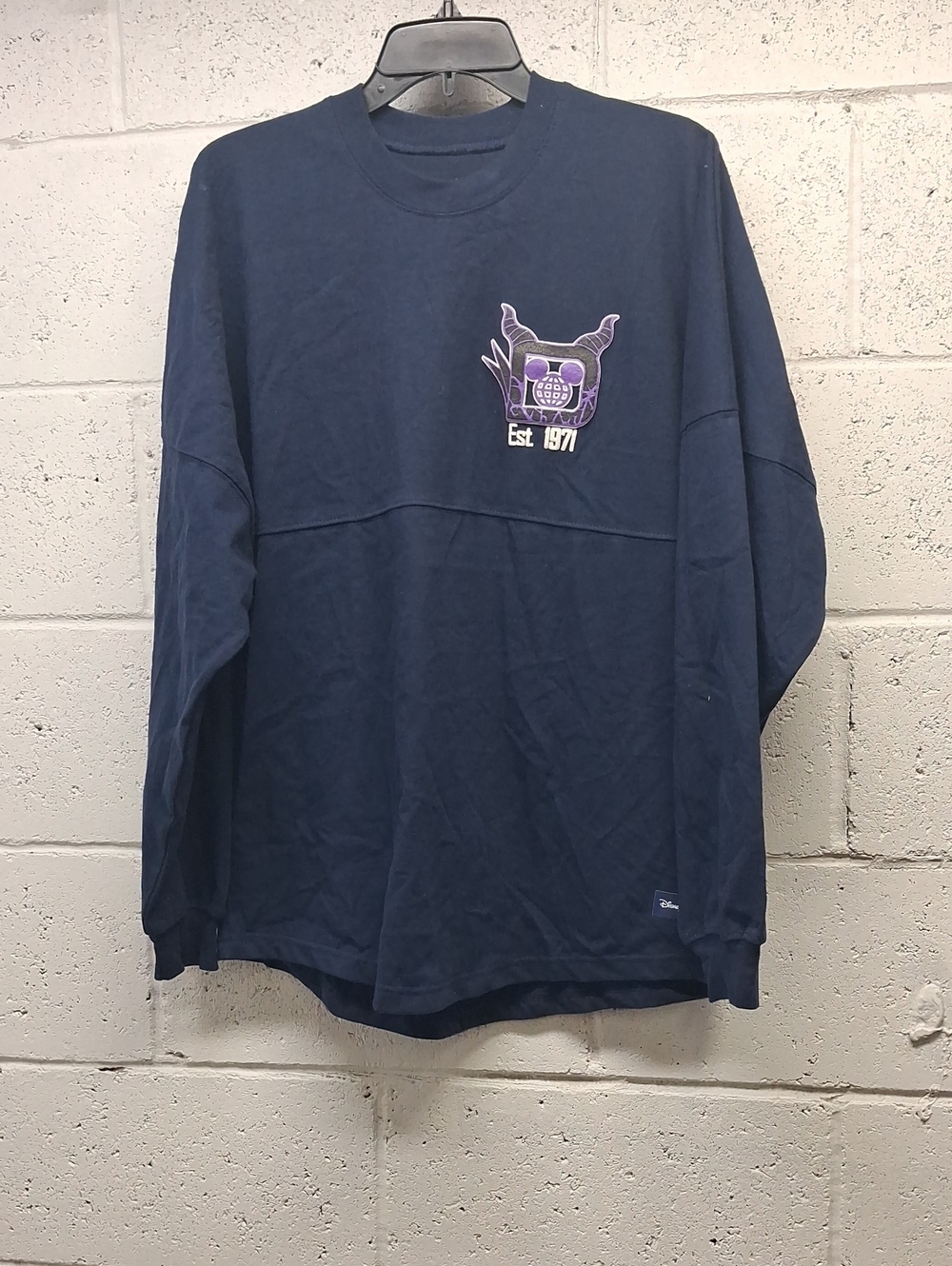 NWT Disney Spirit Jersey Long Sleeve GLOW IN THE DARK Shirt
